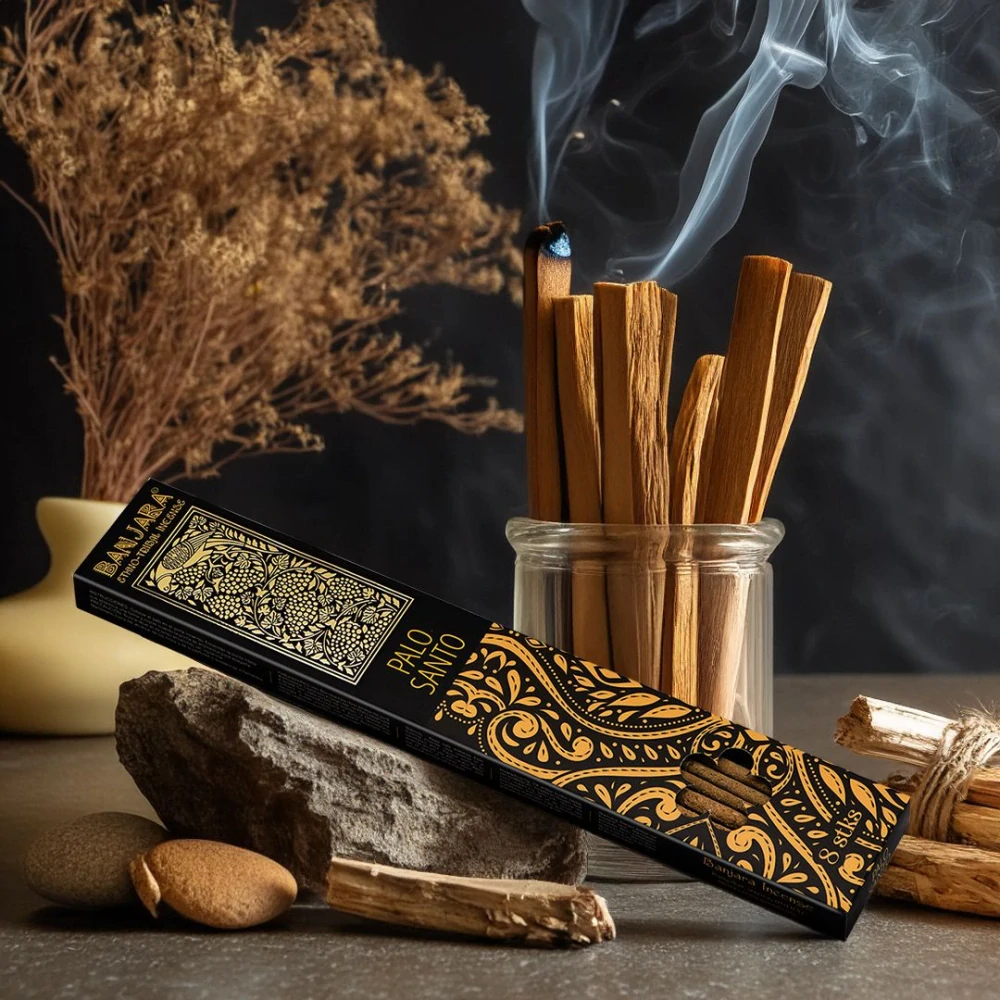 Banjara Extra Dlouhý Vykuřovací Tyčinka - Palo Santo