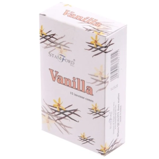 Vonné kužely Stamford - Vanilka 15ks
